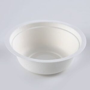 12oz (350ml) Sugarcane Bagasse Pulp Bowl Compostable