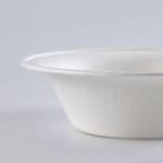 32oz (950ml) Sugarcane Compostable Soup/Salad Bowl