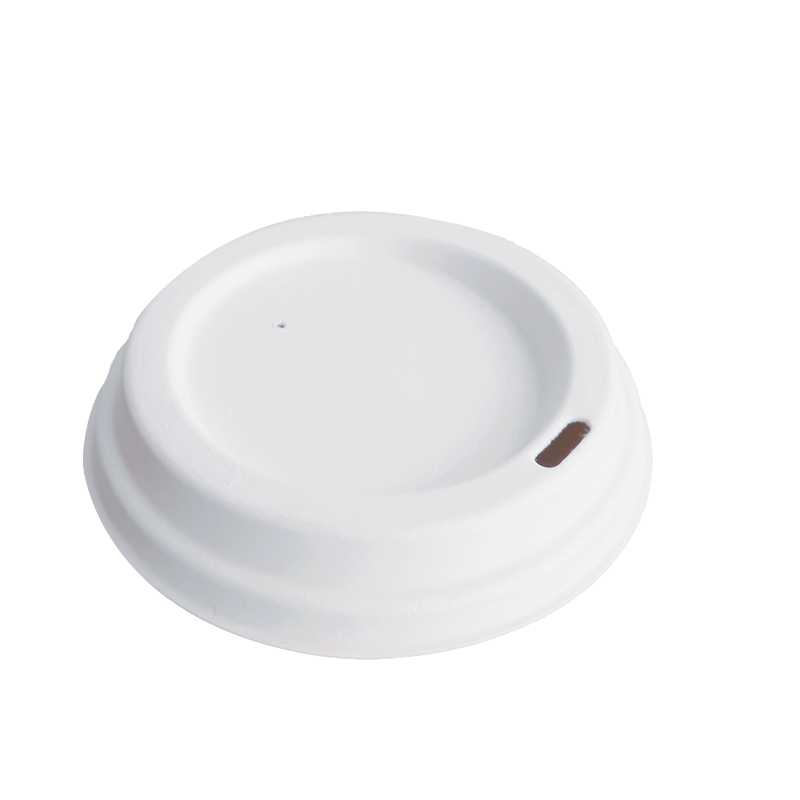 80mm/90mm Round Bagasse Cup Lid