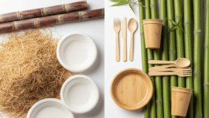 Bagasse vs. Bamboo Tableware: Which is Right for You?