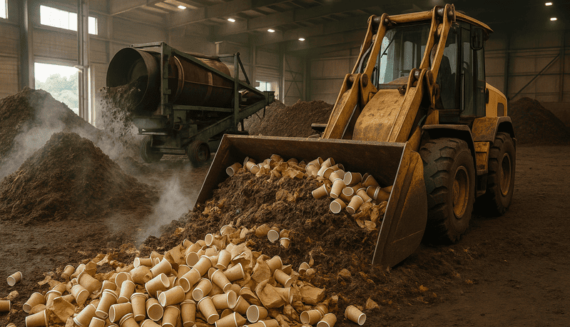 industrial composting facility